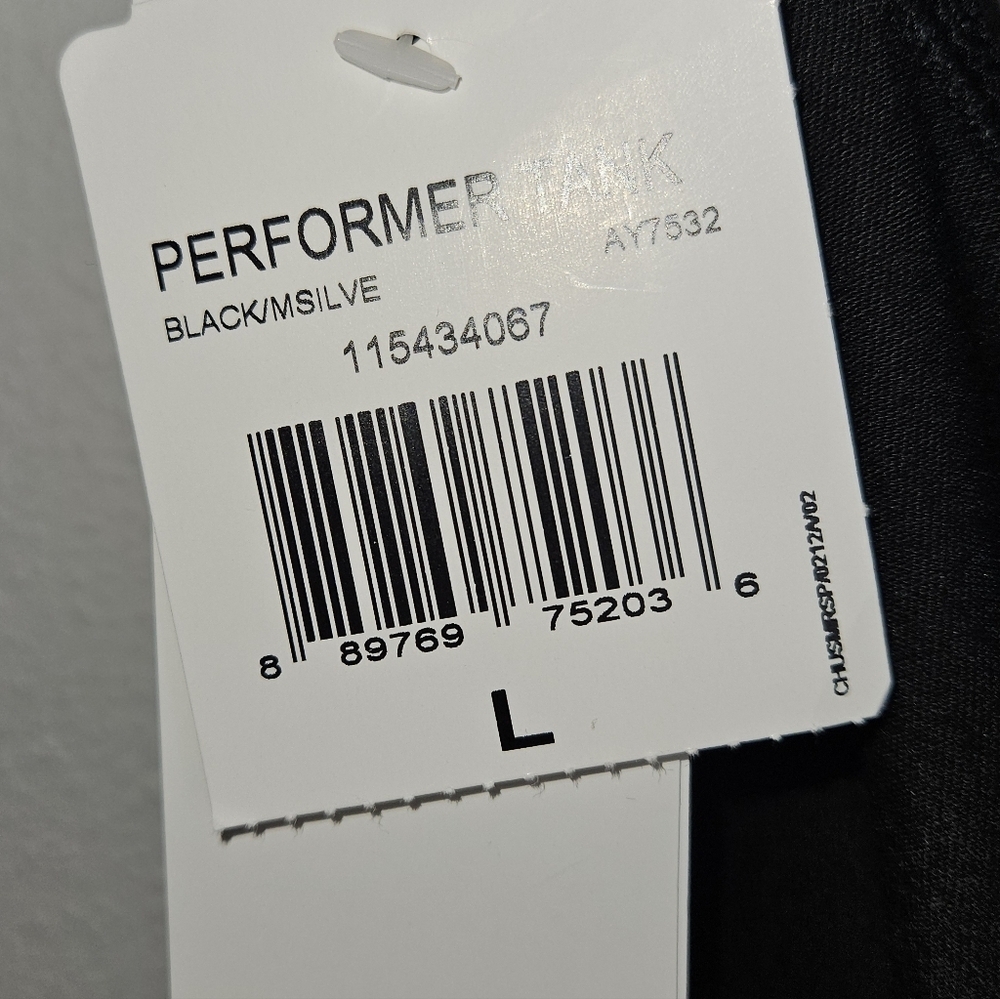 Adidas Climalite Performer Tank TopSize L, Black, NWT - Picture 5 of 10